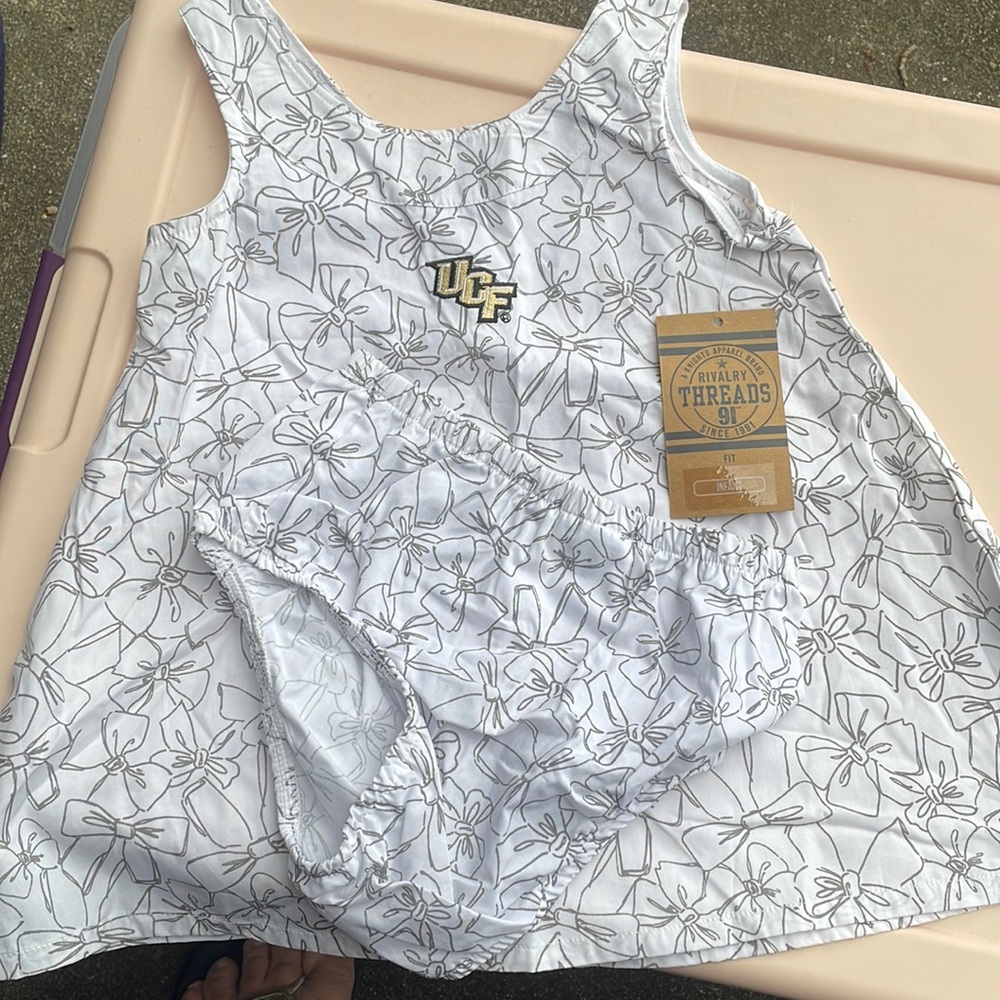 UCF dress and matching bloomers